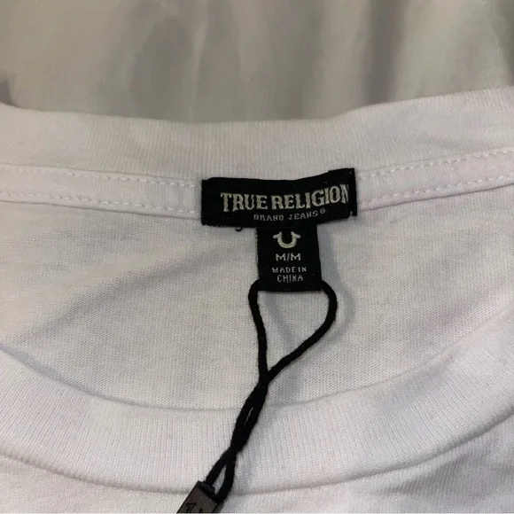True Religion Drawcord Crop Top - Picture 6 of 7